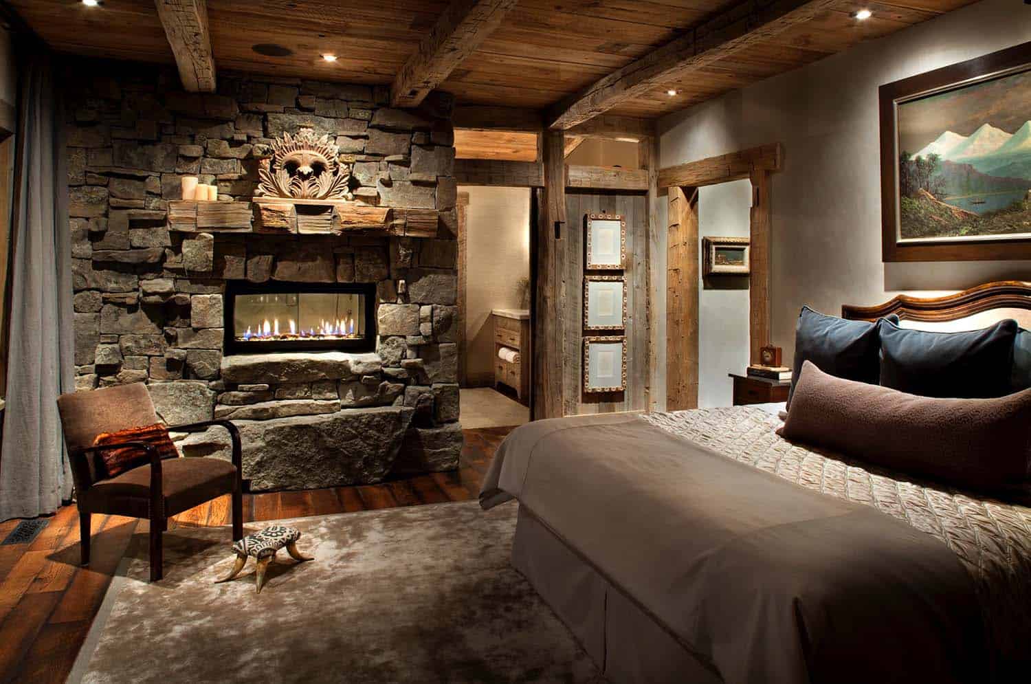 Rustic Bedroom Design