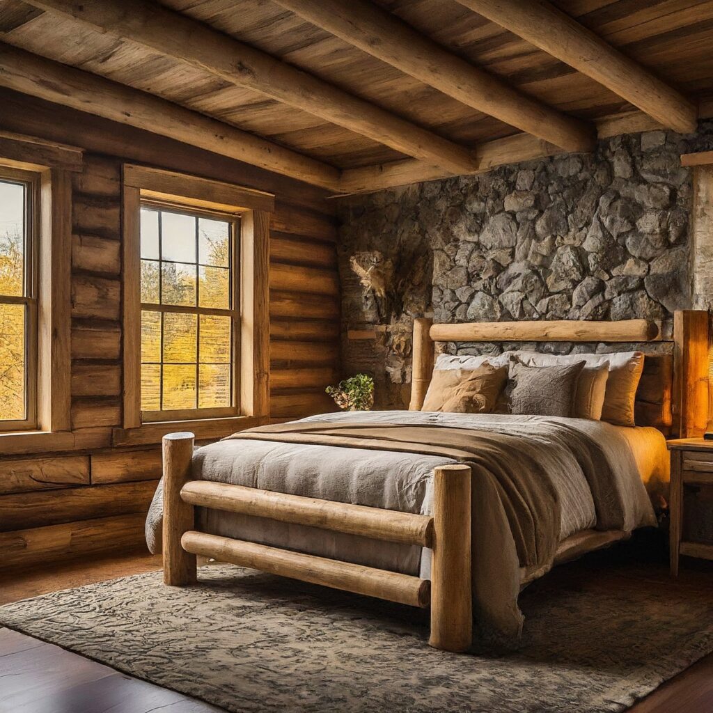 Rustic Bedroom Design